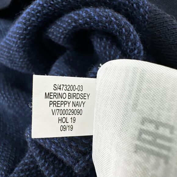 BANANA REPUBLIC Yarn by Baruffa Birdseye Preppy Sweater M - Picture 7 of 10